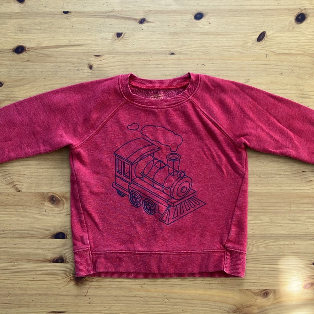 Red Train Sweater